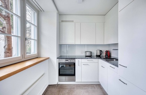 Niederdorf Apartment | Bright Altstadt 2 Room w/W/D, nr Old Town, by Blueground