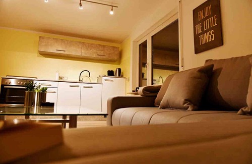 Oberelsbach Apartment | Bright and friendly furnished apartment (73 sqm) for up to three people with roof terrace