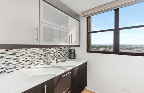 Punta Las Marias Apartment | Bright and Modern Apartment with City & Beach Views, and Free Parking