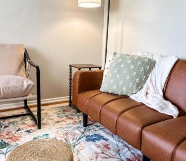 Barker House | Bright and Spacious Townhome Near Parks and Dining