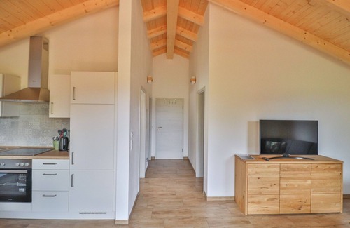 Saaldorf-Surheim Apartment | Bright apartment- 5 persons, 53sqm, 2 bedrooms, balcony with mountain view