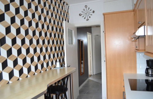 Le Portel Apartment | Bright apartment with balcony facing the sea 4 people. Classified ⭐️⭐️⭐️ WIFI