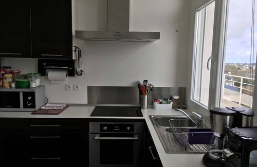 L'Aber Vrac'h Apartment | Bright apartment with superb sea view for 4 people.