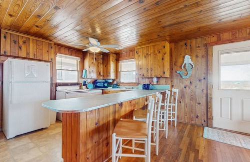 Holden Beach House | Bright, Beachfront Family Home w/Central AC, WiFi, Ping-Pong Table, W/D, Deck