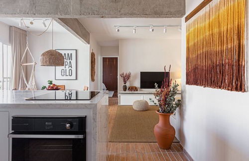 Jardins Apartment | Bright Boho Chic with a Stunning View in Jardins