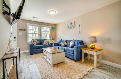 Brigantine House | Bright Brigantine Townhome Steps to Beach Access!