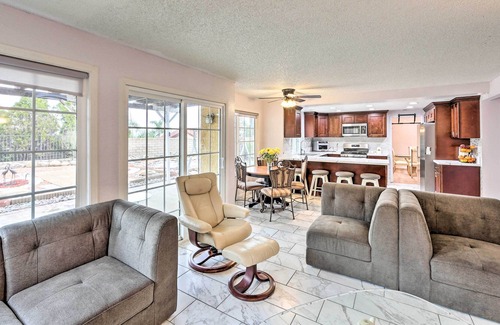 Corona House | Bright California Home w/ Patio < 1 Mi to Hiking!