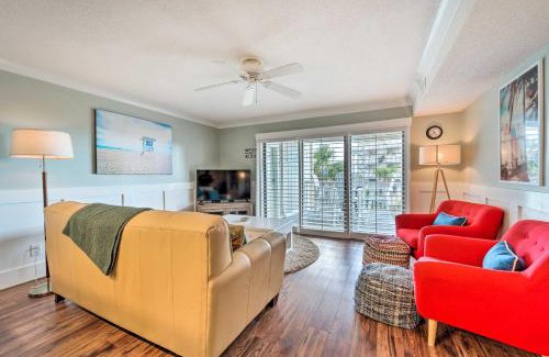 North Carolina Coast Apartment | Bright Carolina Beach Condo - Walk to Shore!