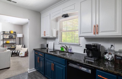 High Point House | Bright, colorful home near Market & HPU