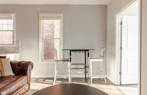 McGinley Square Apartment | Bright & Cozy Jersey City Retreat