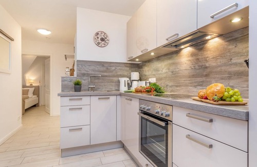 Zingst Apartment | Bright, modern vacation apartment with upscale furnishings and a view of the Bodden