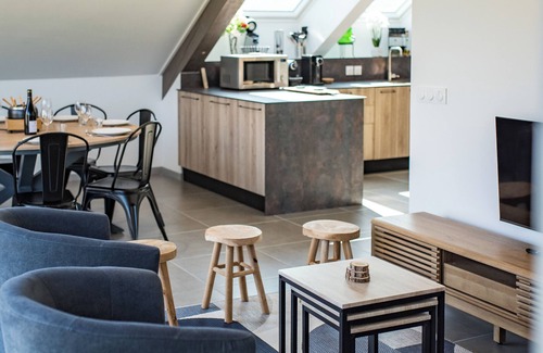 Albiez-le-Vieux Apartment | Bright Duplex in Albiez-Montrond - 2 Bedrooms, Close to the Slopes