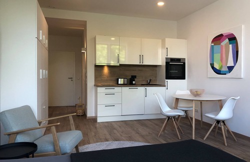 Schweinfurt Apartment | bright furnished 1 room apartment with elevator
