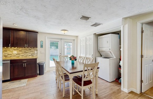 Pinellas Park House | Bright Home with Private Pool, High-Speed WiFi, Firepit, Outdoor Bar, and Grill