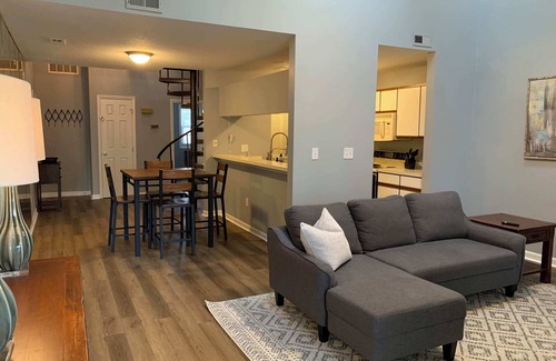 Southwest Raleigh Apartment | Bright Lofted Condo|Fenton|Long Stays