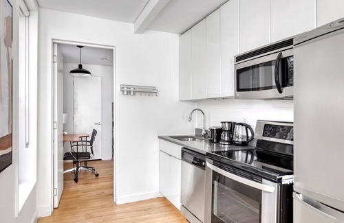 Little Italy Apartment | Bright Nolita 1BR w/W/D, nr SoHo, by Blueground