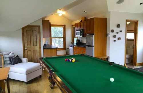 Central Boulder Apartment | Bright Open Studio 3 blocks to Pearl Street - A Sweet "Pool Suite" downtown.