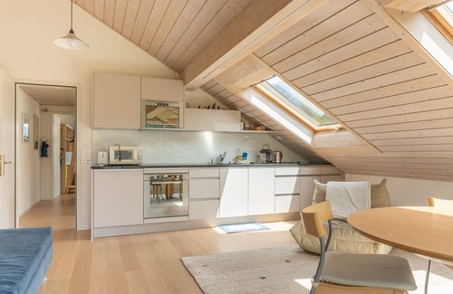 Interlaken Apartment | Bright penthouse with charm