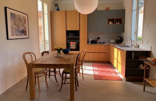 Beaulieu-sur-Mer Apartment | Bright spacious entire top floor of charming traditional villa, 150 yards to sea