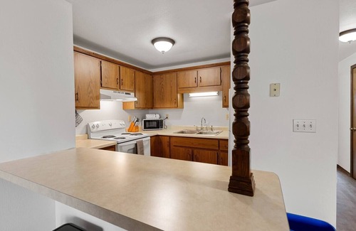Green Bay Apartment | Bright + Spacious Apt 12 with King Bed and Workspace