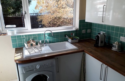 Bowes Apartment | Bright spacious garden flat in period property in Bowes Park
