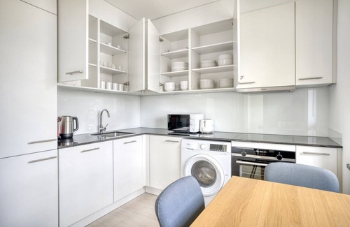 St. Johann Apartment | Bright St. Johann 3 Room w/Storage & W/D, nr Local Market, by Blueground