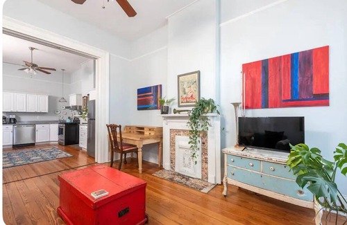 Bayou St. John House | Bright & Sunny: Bayou St John Victorian Eastlake Shotgun