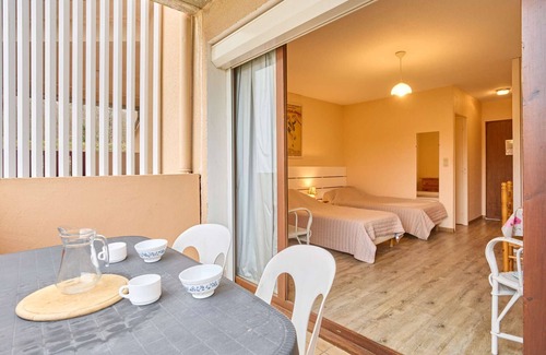 Barbotan-les-Thermes Apartment | Bright T1 bis apartment with balcony, parking, and Wifi - 2 people