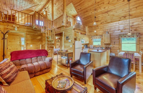 Jacksonville House | Bright three-level home with water views, jetted tub, firepit, and pool table