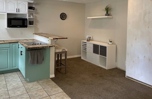 Okotoks House | Bright walkout suite in the beautiful community of Suntree.
