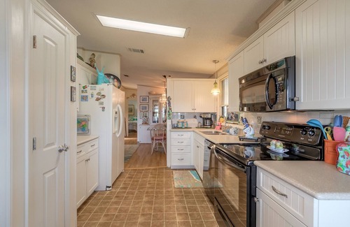 Edgewater House | Bring your boat! Huge private dock and community ramp for you on the ICW.