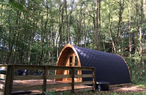 Wing Cabin | Broomhills Farm River Eco Pods
