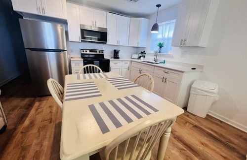 Grand Isle House | Broussard's Duplex B: Cozy 2BR getaway across from the beach in Grand Isle, LA.