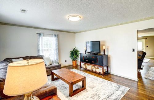 Browns Summit House | Browns Summit Vacation Rental with Fire Pit!