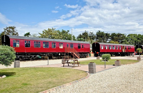 Dawlish Warren Ski Chalet | Brunel Boutique Railway Carriage 3