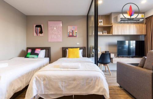 Prawet Apartment | BTS S5 Surasak 900 meters near the Mekong River Pier Free Swimming Pool in Ferris Wheel Night Market Chinese Reception Bangkok Center