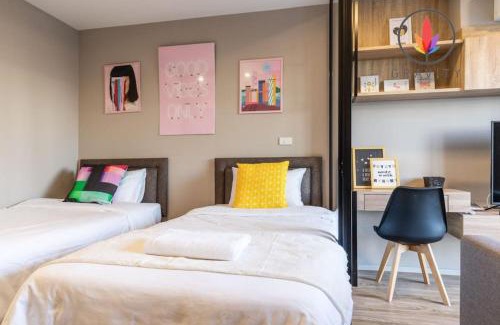 Prawet Apartment | BTS S5 Surasak 900 meters near the Mekong River Pier Free Swimming Pool in Ferris Wheel Night Market Chinese Reception Bangkok Center
