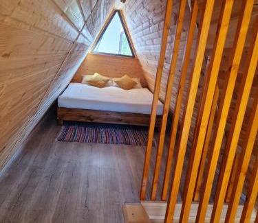 Sucevita Ski Chalet | Bucovina-A-FrameHouse-HotTub-Fireplace-Patio-WiFi