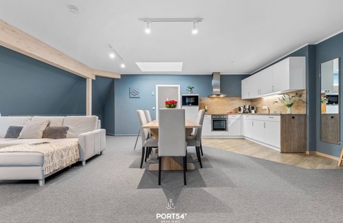 Dagebuell Apartment | Bude 14 directly on the dike in Dagebüll for 2 persons