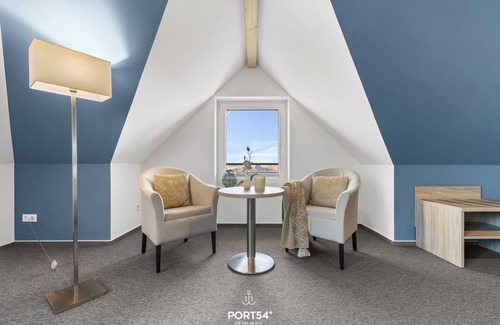 Dagebuell Apartment | Bude 2 directly on the dike in Dagebüll for 2 persons