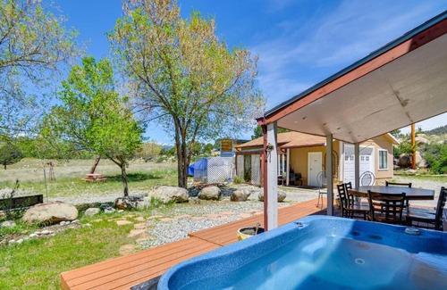 Buena Vista House | Buena Vista Creekside Home with Private Hot Tub!