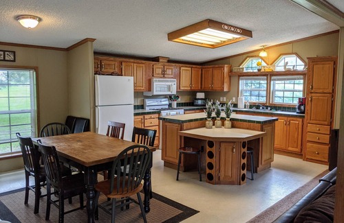 Agency Village Cabin | Buffalo Bungalow, Lake Front Cabin with Dock