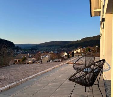 Klosterreichenbach Apartment | Buhlbach, Black Forest Hideout, mit Terrasse