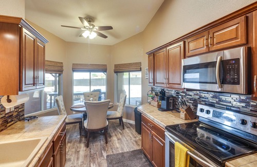 Sunridge Estates House | Bullhead City Oasis w/Fire Pit + Mtn View!
