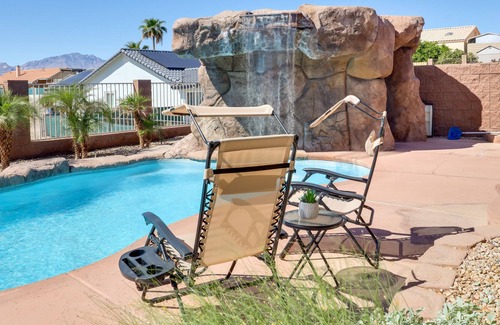 Sunridge Estates House | Bullhead City Vacation Rental: Private Pool & Spa!