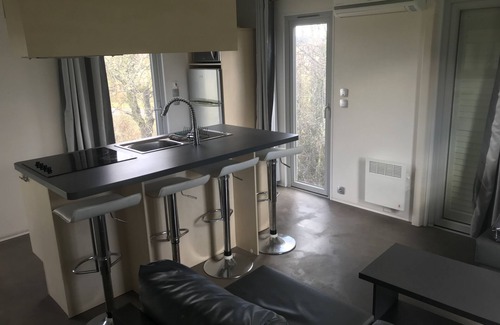 Saint-Leger-sur-Dheune House | Bungalow-Ensuite with Shower-Les Lodges
