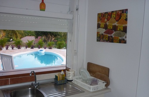 Saint-Francois House | BUNGALOW DOUCEUR: 3 ROOMS WITH PRIVATE SWIMMING POOL in SAINT-FRANCOIS