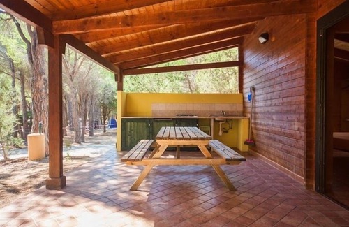 Cala Gonone House | Bungalow for 4 people, 4 star camping of Cala Gonone, 200 m away from beach