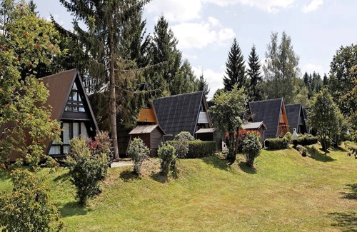 Waldkirchen House | Bungalow in Bavarian Forest with Garden Terrace