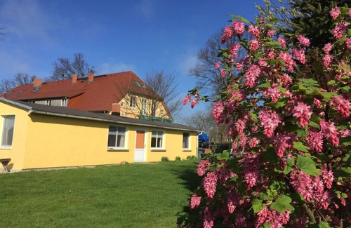 Altenkirchen Apartment | Bungalow - Meerzauber. Gutshaus Reidervitz, Großer Lindengartenarten